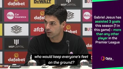 Télécharger la video: 'Role model' Jesus spurring Arsenal on - Arteta