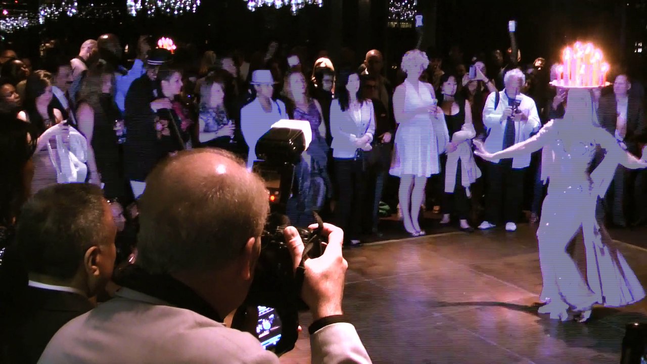 "One More Time" - belly dance performance by Neon, at Taj nightclub, New York City