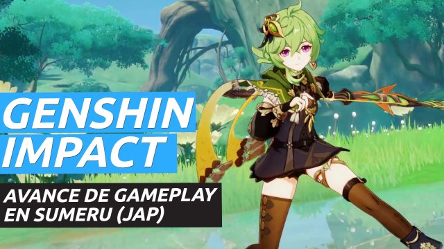 Genshin Impact - Tráiler del avance de gameplay en Sumeru (JAP)