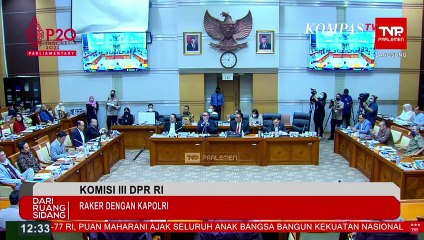 Panas! Adu Mulut Sesama Anggota Komisi III di RDP Kapolri, Dipicu Bahas Konsorsium 303