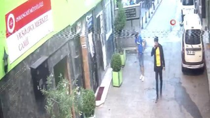 Camide monitör olarak kullanılan televizyonu böyle çaldılar