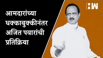 आमदारांच्या धक्काबुक्कीच्या प्रकारावर अजित पवार यांची प्रतिक्रिया | Vidhan Sabha | NCP |