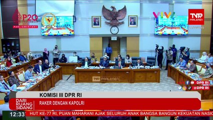 Sidang Dengar Pendapat Komisi III Berlangsung Panas