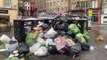 Shocking pictures showed rubbish piling up on the streets of Edinburgh during a bin strike