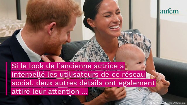 Meghan Markle : la femme du prince Harry, apparaît avec leur fils avec Archie