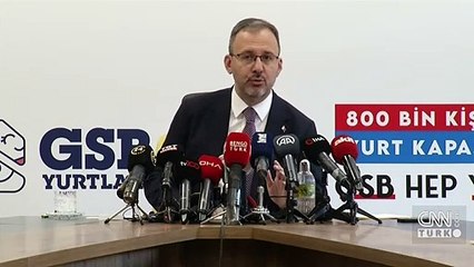Bakan Kasapoğlu: Üniversite öğrencileri için yurt başvuruları başladı