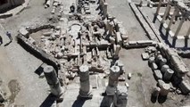 Stratonikeia'da 2 bin 200 yıllık kanalizasyon sistemi gün yüzüne çıkarıldı