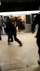 Des racailles françaises sèment la terreur dans le métro espagnol, la sanction est immédiate