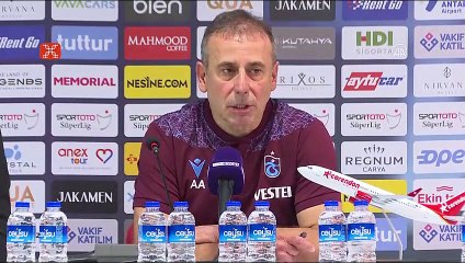 Abdullah Avcı: "Oyun olarak hak etmedik"