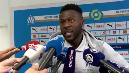 OM-FCN : Mbemba "on a mouillé le maillot, on a multiplié les efforts"