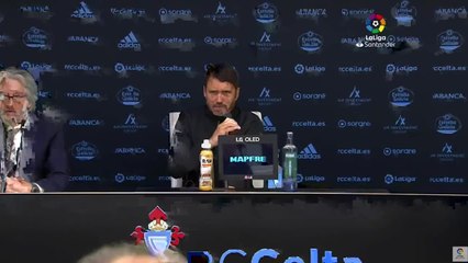 CELTA 1 REAL MADRID 4 | Rueda de prensa Coudet