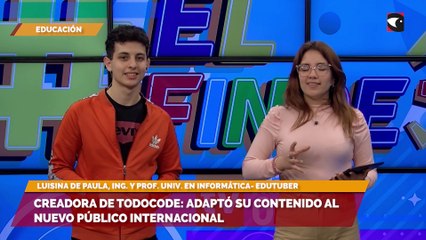 Conocemos a la creadora de "Todocode": enseña a programar en Youtube