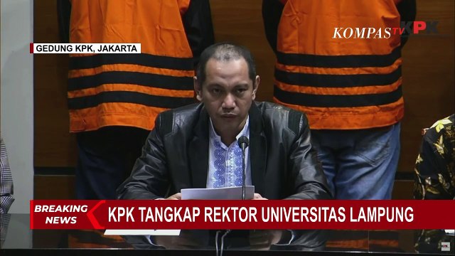 Rektor Universitas Lampung Terjaring OTT Kasus Suap Penerimaan Calon Mahasiswa 2022
