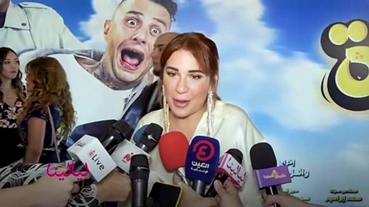 العرض الخاص لفيلم الدعوة عامة-أسما شريف منير: باخد ورشة تمثيل وبابا مكنش موافق بس هو دلوقتي وافق