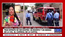 ¡Tras intento de secuestro! Una persona muerta otra herida se registra en la Col. El Carrizal de TGU