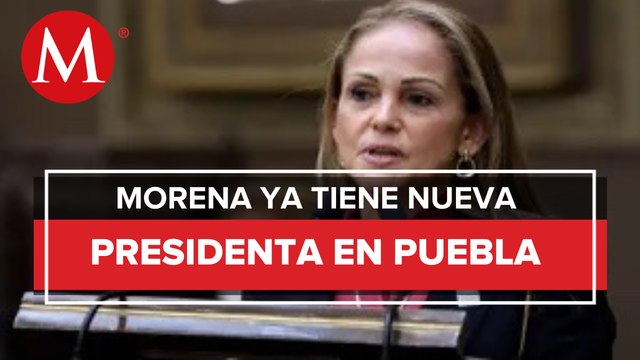 Olga Romero, nueva presidenta de Morena en Puebla