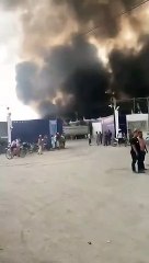Incendio de grandes proporciones se registra en frontera Guatemala-México