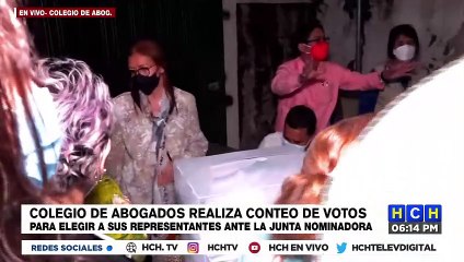 CAH inicia conteo de votos para elegir a sus representantes en la junta nominadora para nueva CSJ