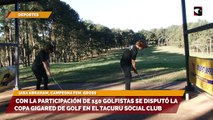 Con la participación de 150 golfistas se disputó la Copa Gigared de golf en el Tacuru Social Club 1