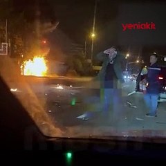 Aleksandr Dugin'ın kızının aracı inflak etti