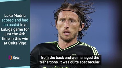 'Immortal' Modric central to Real Madrid win over Celta Vigo - Ancelotti