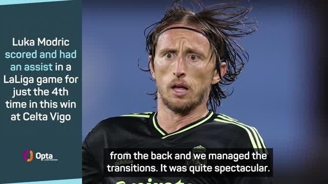 'Immortal' Modric central to Real Madrid win over Celta Vigo - Ancelotti
