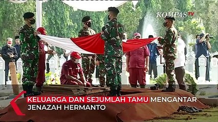 Prosesi Pemakaman Hermanto Dardak, Menteri PUPR Basuki Jadi Inspektur Upacara