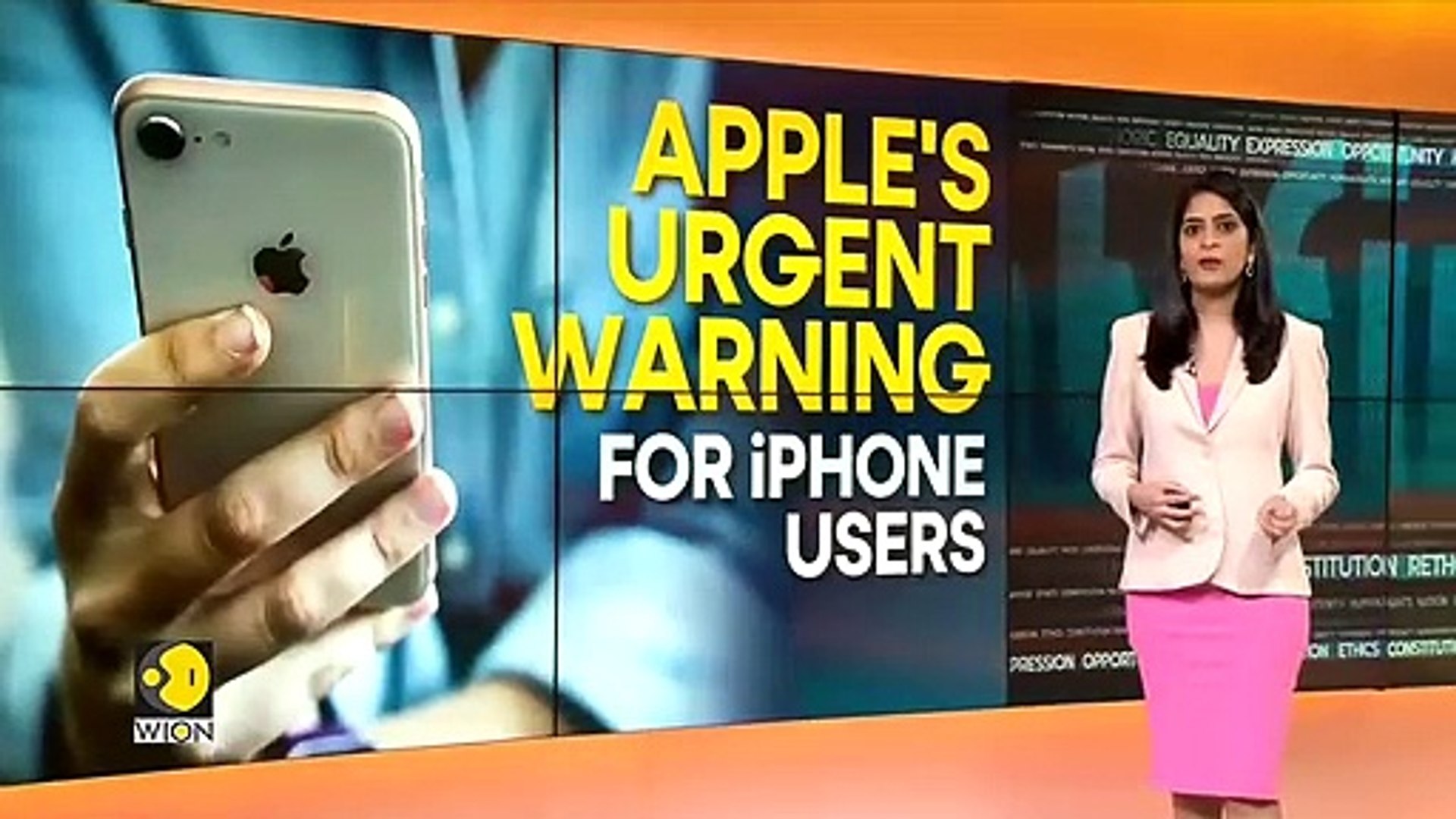 WION Fineprint - Apple asks its users to update the devices urgently _ iPhone _ Latest English News