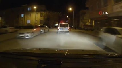 "Dur" ihtarına uymayan sürücü alkol metreyi üflemedi "Beni cezaevine atın" dedi