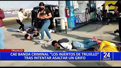 Trujillo: cae banda criminal "Los injertos de Trujillo" tras intentar asaltar un grifo