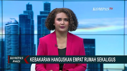 Ini Penyebab Posko UPK Badan Air di Bantaran Kali Sentiong Dilahap Kobaran Api