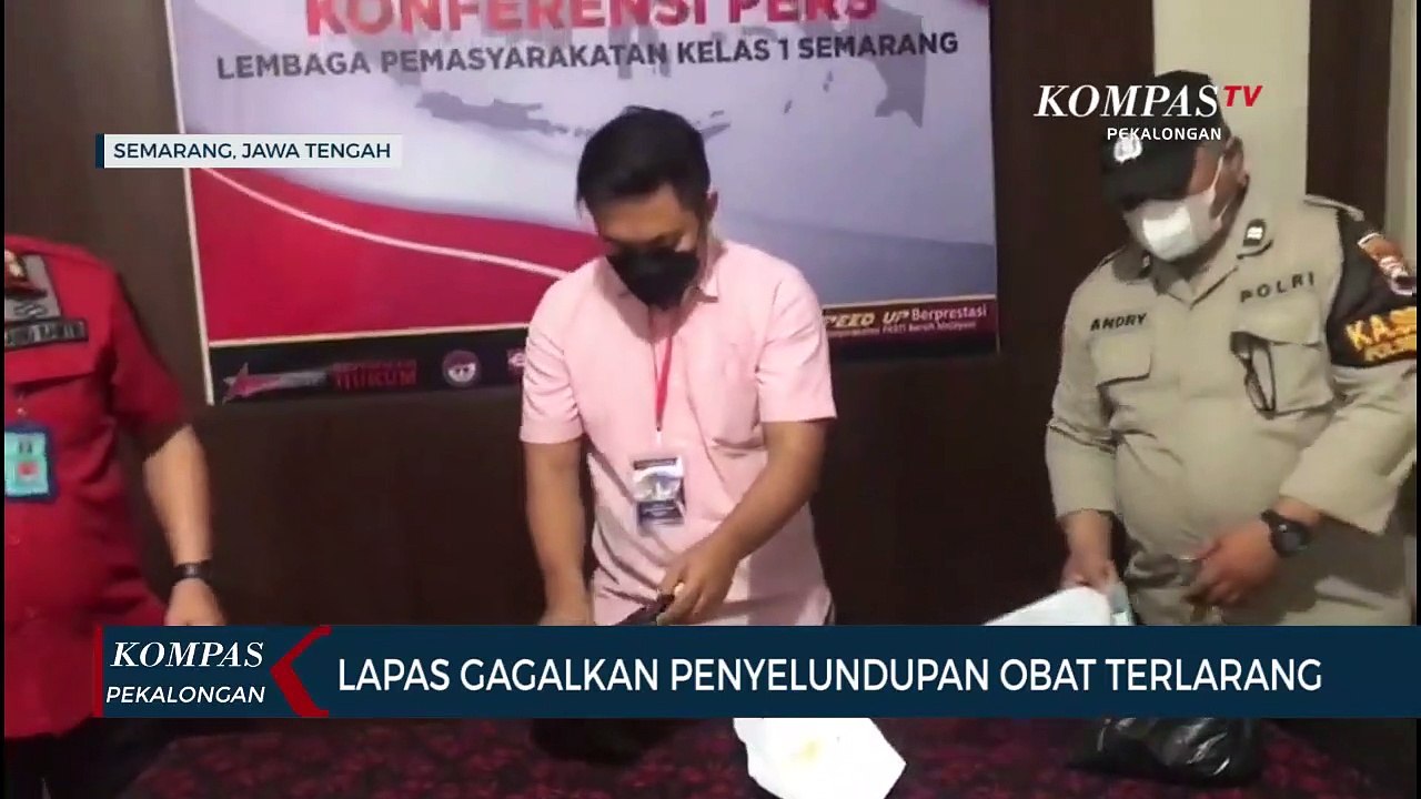 Lapas Kelas I Semarang Berhasil Gagalkan Penyelundupan Obat Terlarang