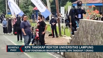 OTT Rektor Unila, KPK: Diduga Pelaku Terima Suap Penerimaan Mahasiswa Baru Jalur Mandiri