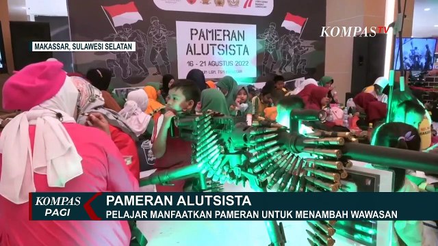 Kodam 14 Hasanuddin Makassar Hadirkan Kendaraan Tempur Hingga Persenjataan dalam Pameran Alutsista