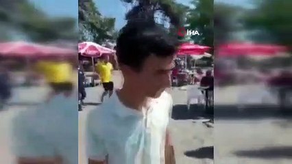 İznik’de boğulmak üzere olan 13 yaşındaki çocuğu cankurtaran kurtardı