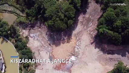 Kína leghosszabb folyója, a Jangce is a kiszáradás felé tart