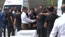 Gaziantep'teki feci kazada ölen İHA muhabiri ve 3 sağlık çalışanı için tören düzenlendi