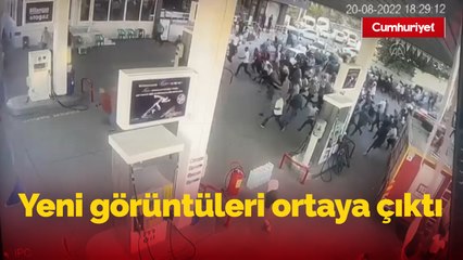 Mardin'de art arda yaşanan iki kazaya ilişkin görüntüler güvenlik kamerasında