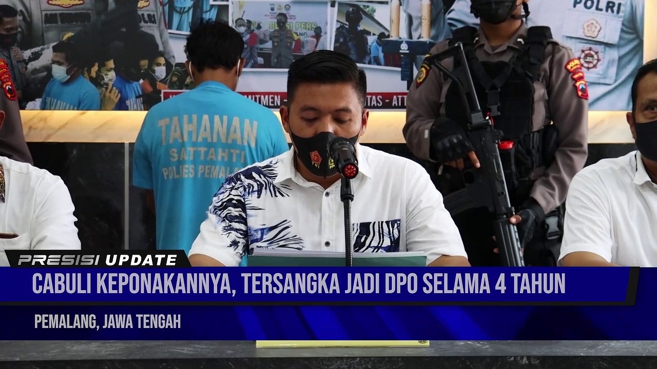 Polres Pemalang Tangkap Tersangka Pencabulan Anak Di Bawah Umur Yang Masuk Daftar Pencarian Orang (DPO) Selama 4 Tahun