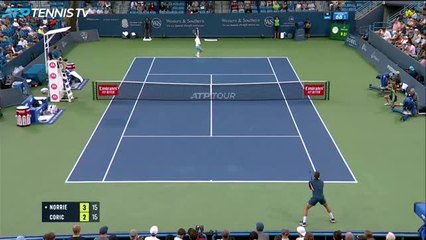 Cincinnati - Coric, trop fort pour Norrie, file en finale