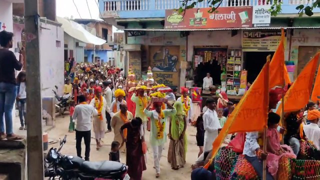 Video : श्रद्धा की बही बयार, गाजे-बाजे से निकाली कलश यात्रा