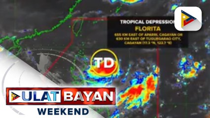 Bagyong Florita, inaasahang magdadala ng katamtaman hanggang sa malakas na ulan sa Northern at Central Luzon bukas