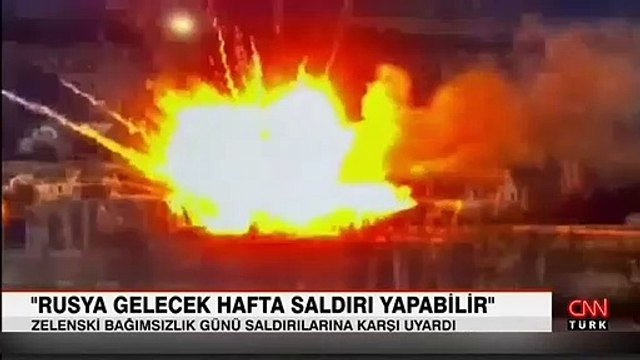 Zelenski, Bağımsızlık Günü'nü saldırılarına karşı uyardı