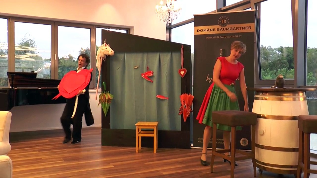 Kunst trifft Wein - Das Weiße Rössl in der Domäne Baumgartner