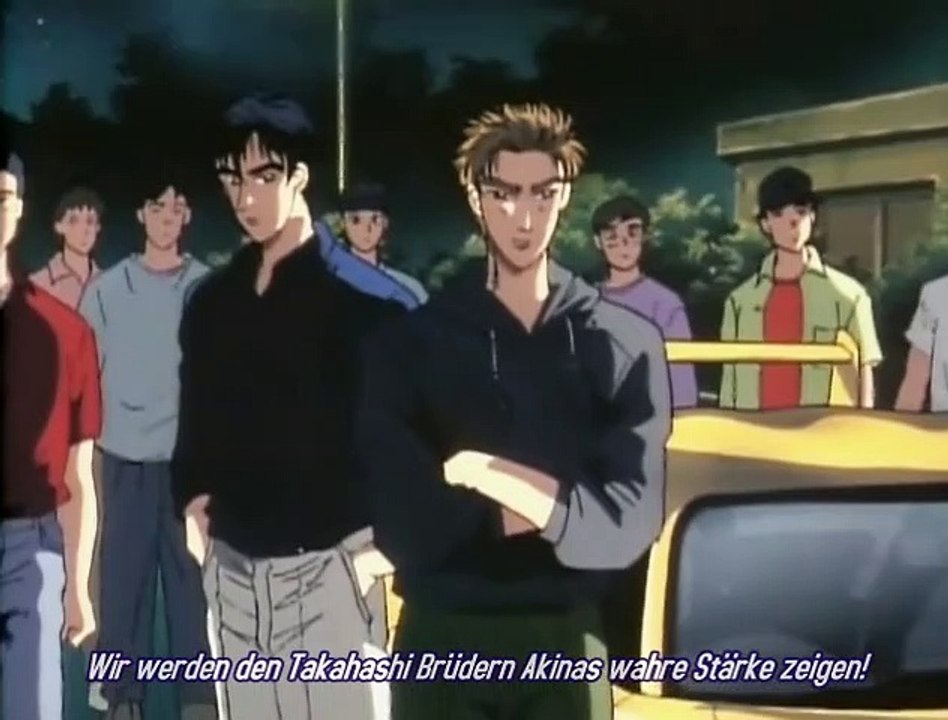 Initial D Staffel 1 Folge 4 HD Deutsch