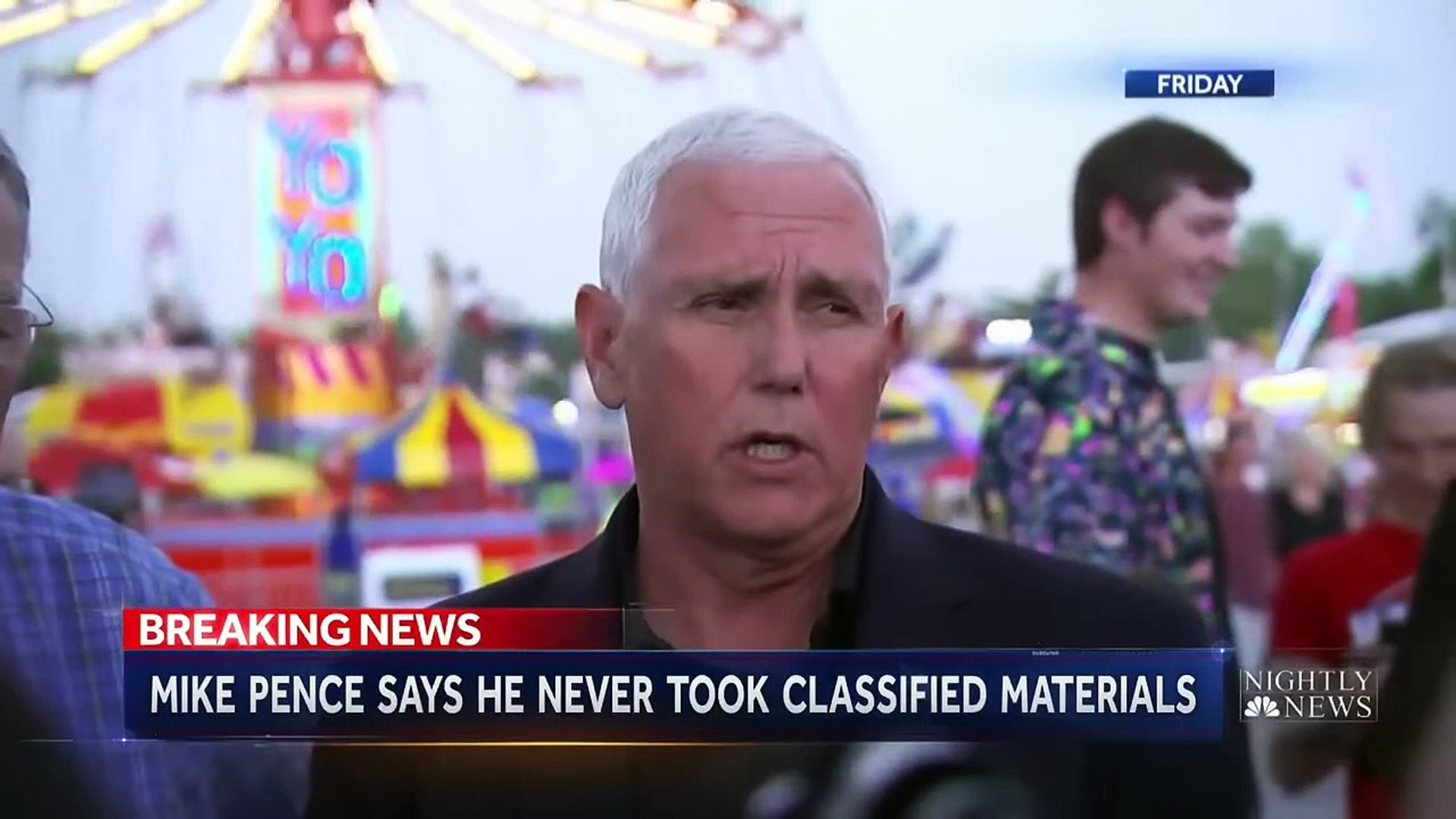 Mike Pence Tells AP He Never Took Classified Material While In Office