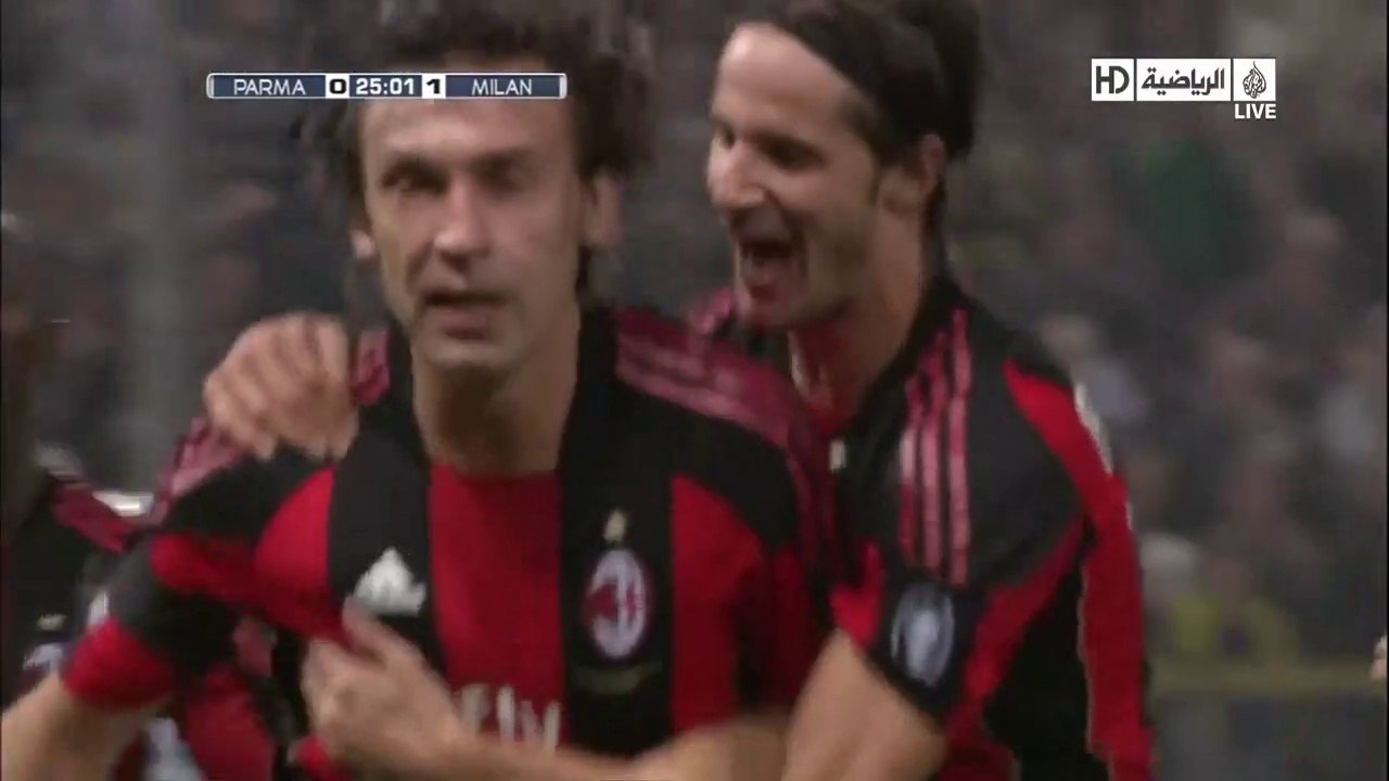 Pirlo Rocket Goal Vs Parma