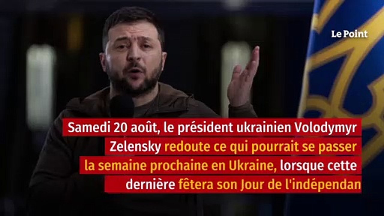 Zelensky craint de « cruelles » provocations russes la semaine prochaine