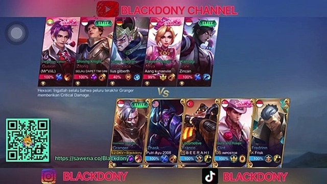 TIPS AND TRICKS GRANGER GOLD LANE OR CORE 2022 MOBILE LEGENDS INDONESIA