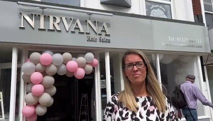 Louise Mills, owner of Nirvana hair salon